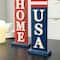 Glitzhome® Americana Firecracker Table Sign Set